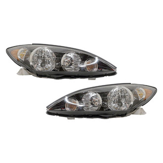 Pacific Best® - Driver and Passenger Side Replacement Headlight Set (Standard Line)