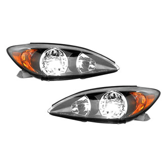 Pacific Best® - Driver and Passenger Side Replacement Headlight Set (Standard Line)