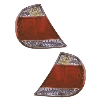 Pacific Best® - Driver and Passenger Side Replacement Tail Lights (CAPA Certified)
