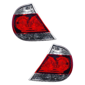 Pacific Best® - Driver and Passenger Side Replacement Tail Lights (Standard Line)
