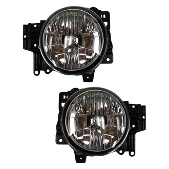 Pacific Best® - Driver and Passenger Side Replacement Headlight Set (CAPA Certified)