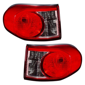 Pacific Best® - Driver and Passenger Side Replacement Tail Lights (Standard Line)