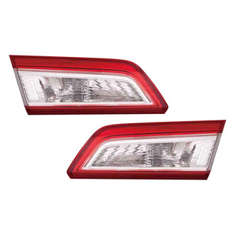 Pacific Best® - Driver and Passenger Side Inner Replacement Tail Lights (CAPA Certified)