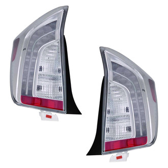 Pacific Best® - Driver and Passenger Side Replacement Tail Lights (CAPA Certified)