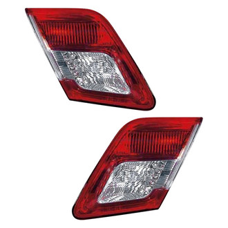 Pacific Best® - Driver and Passenger Side Inner Replacement Tail Lights (CAPA Certified)
