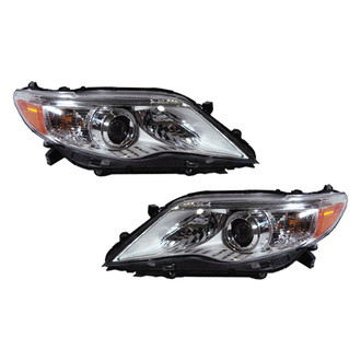 Pacific Best® - Driver and Passenger Side Replacement Headlight Set (CAPA Certified)