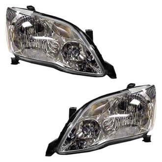 Pacific Best® - Driver and Passenger Side Replacement Headlight Set (CAPA Certified)