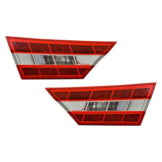 Pacific Best® - Driver and Passenger Side Inner Replacement Tail Lights (CAPA Certified)