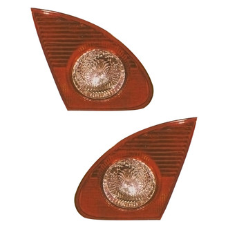 Pacific Best® - Driver and Passenger Side Inner Replacement Tail Lights (Standard Line)