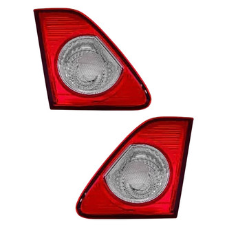 Pacific Best® - Driver and Passenger Side Inner Replacement Tail Lights (Standard Line)