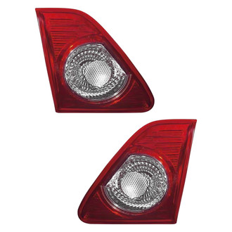 Pacific Best® - Driver and Passenger Side Inner Replacement Tail Lights (Standard Line)