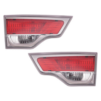 Pacific Best® - Driver and Passenger Side Inner Replacement Tail Lights (Standard Line)