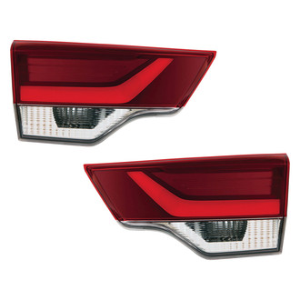 Pacific Best® - Driver and Passenger Side Inner Replacement Tail Lights (Standard Line)
