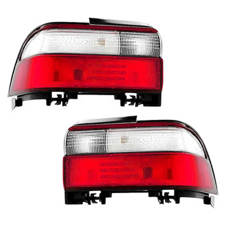 Pacific Best® - Driver and Passenger Side Replacement Tail Lights (Standard Line)
