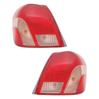 Pacific Best® - Driver and Passenger Side Replacement Tail Lights (Standard Line)