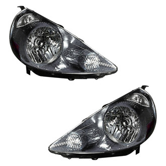 Pacific Best® - Driver and Passenger Side Replacement Headlight Set (CAPA Certified)