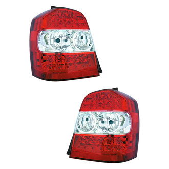 Pacific Best® - Driver and Passenger Side Replacement Tail Lights (Standard Line)