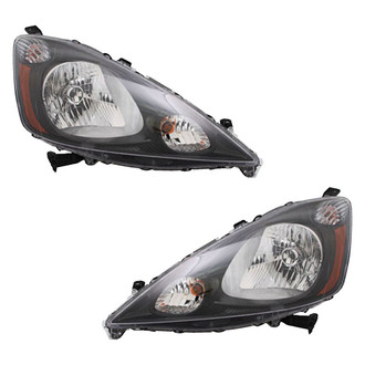 Pacific Best® - Driver and Passenger Side Replacement Headlight Set (CAPA Certified)