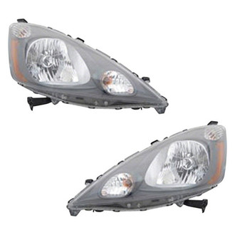 Pacific Best® - Driver and Passenger Side Replacement Headlight Set (Standard Line)