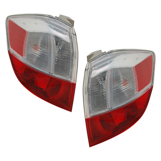 Pacific Best® - Driver and Passenger Side Replacement Tail Lights (Standard Line)