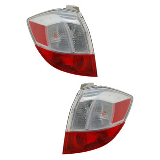 Pacific Best® - Driver and Passenger Side Replacement Tail Lights (CAPA Certified)
