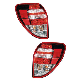 Pacific Best® - Driver and Passenger Side Replacement Tail Lights (CAPA Certified)