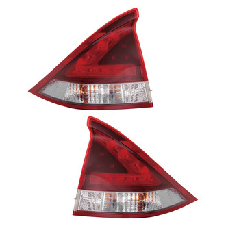 Pacific Best® - Driver and Passenger Side Replacement Tail Lights (Standard Line)