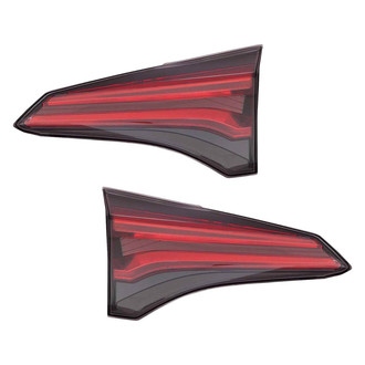 Pacific Best® - Driver and Passenger Side Inner Replacement Tail Lights (CAPA Certified)