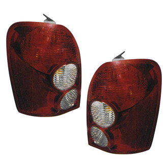 Pacific Best® - Driver and Passenger Side Replacement Tail Lights (Standard Line)