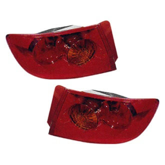 Pacific Best® - Driver and Passenger Side Outer Replacement Tail Lights (Standard Line)