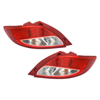 Pacific Best® - Driver and Passenger Side Replacement Tail Lights (Standard Line)