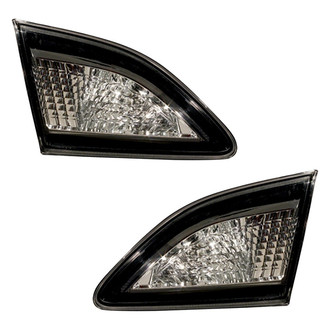 Pacific Best® - Driver and Passenger Side Inner Replacement Tail Lights (Standard Line)