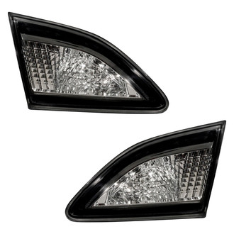 Pacific Best® - Driver and Passenger Side Inner Replacement Tail Lights (CAPA Certified)