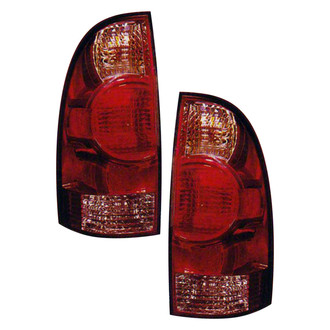 Pacific Best® - Driver and Passenger Side Replacement Tail Lights (CAPA Certified)