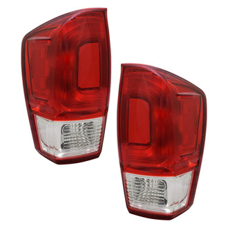 Pacific Best® - Driver and Passenger Side Replacement Tail Lights (Standard Line)