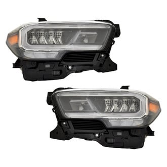 Pacific Best® - Driver and Passenger Side Replacement Headlight Set (Standard Line)