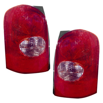 Pacific Best® - Driver and Passenger Side Replacement Tail Lights (Standard Line)