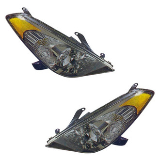 Pacific Best® - Driver and Passenger Side Replacement Headlight Set (Standard Line)