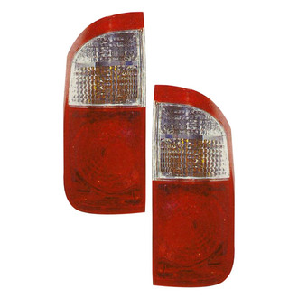 Pacific Best® - Driver and Passenger Side Replacement Tail Lights (CAPA Certified)