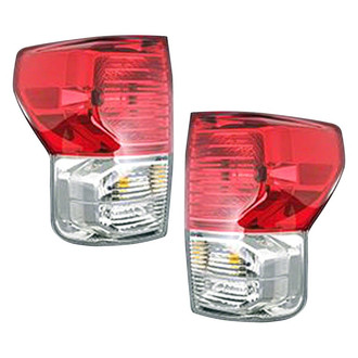Pacific Best® - Driver and Passenger Side Inner Replacement Tail Lights (Standard Line)