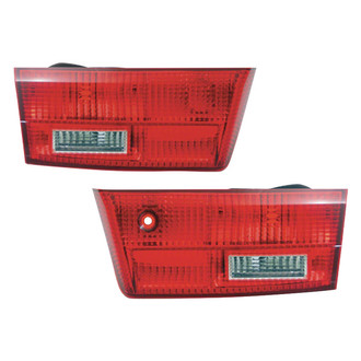 Pacific Best® - Driver and Passenger Side Inner Replacement Tail Lights (Standard Line)
