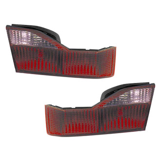 Pacific Best® - Driver and Passenger Side Inner Replacement Tail Lights (CAPA Certified)