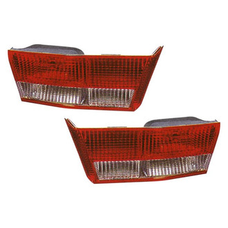 Pacific Best® - Driver and Passenger Side Inner Replacement Tail Lights (CAPA Certified)