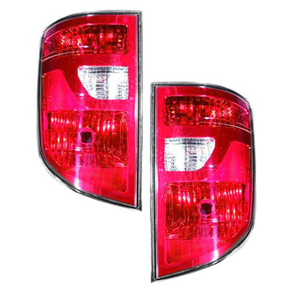 Pacific Best® - Driver and Passenger Side Replacement Tail Lights (Standard Line)