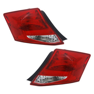 Pacific Best® - Driver and Passenger Side Replacement Tail Lights (Standard Line)