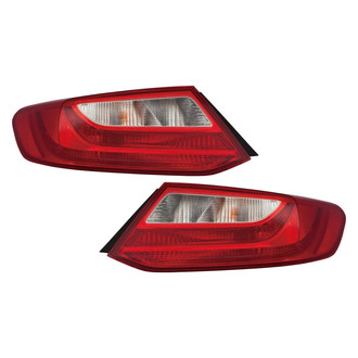 Pacific Best® - Driver and Passenger Side Replacement Tail Lights (Standard Line)