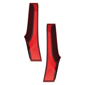 Pacific Best® - Driver and Passenger Side Inner Replacement Tail Light Lens and Housings (Standard Line)