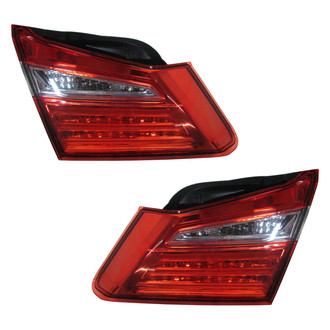Pacific Best® - Driver and Passenger Side Inner Replacement Tail Lights (CAPA Certified)