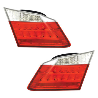 Pacific Best® - Driver and Passenger Side Inner Replacement Tail Lights (CAPA Certified)