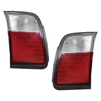 Pacific Best® - Driver and Passenger Side Inner Replacement Tail Lights (Standard Line)
